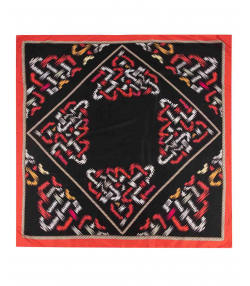 روسری زنانه طرح دار زیبو Ziboo مدل pc-122