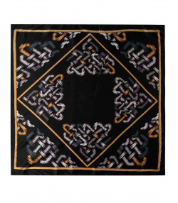 روسری زنانه طرح دار زیبو Ziboo مدل pc-122
