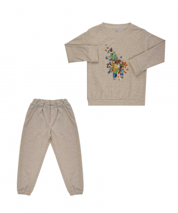 ست بلوز و شلوار بچگانه نیل کوک Nilkouk کد BLD10