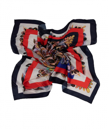 روسری زنانه طرح دار زیبو Ziboo مدل pc-12