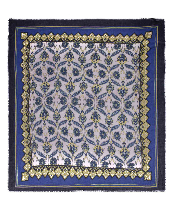 روسری زنانه طرح دار زیبو Ziboo مدل SCARF H-014