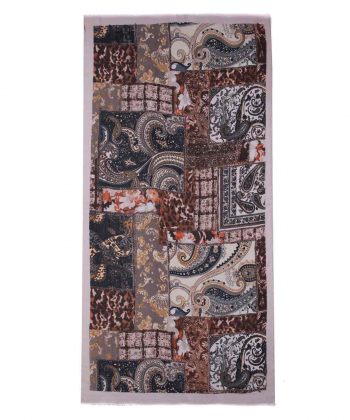شال زنانه طرح دار زیبو Ziboo مدل SHAWL IS-2013