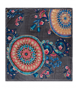روسری زنانه طرح دار زیبو Ziboo مدل SCARF IS-2004