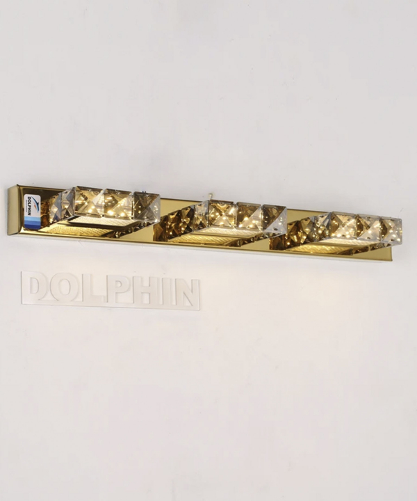 چراغ بالا آینه‌ای دلفین Dolphin مدل Est-03-crystal