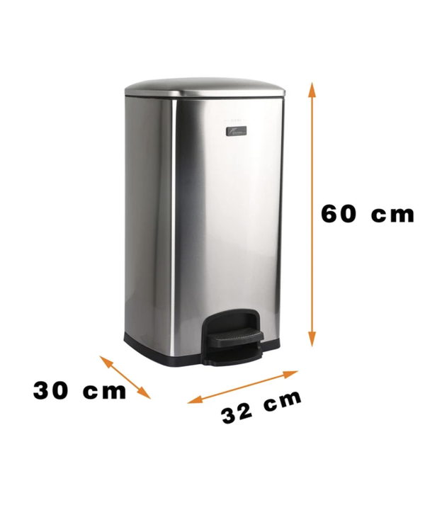 سطل زباله پدالی دلفین Dolphin مدل EV-25-ltr
