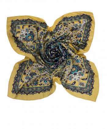 روسری زنانه طرح دار زیبو Ziboo مدل SCARF T-13