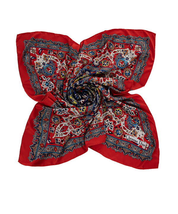 روسری زنانه طرح دار زیبو Ziboo مدل SCARF T-13