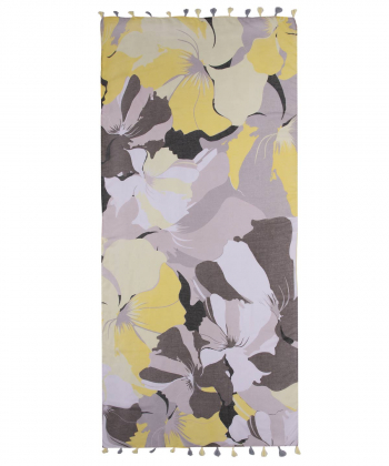 شال زنانه طرح دار زیبو Ziboo مدل IS-5051