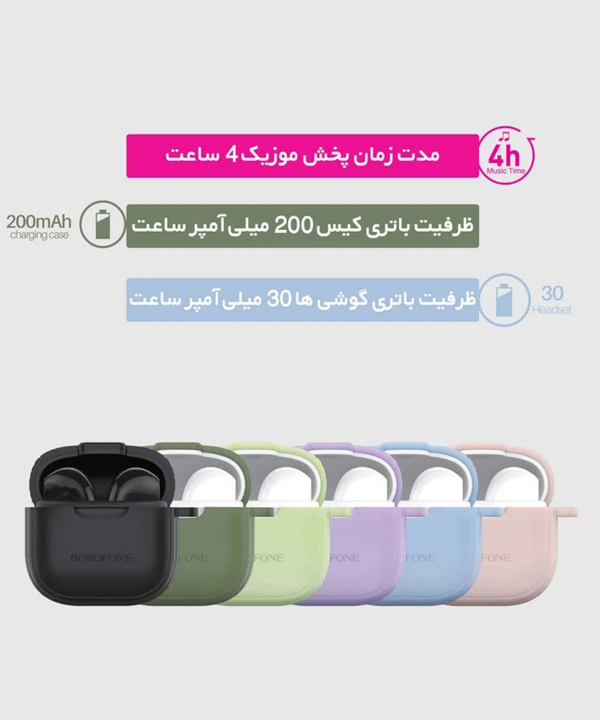 هندزفری بلوتوثی بروفون مدل BW29