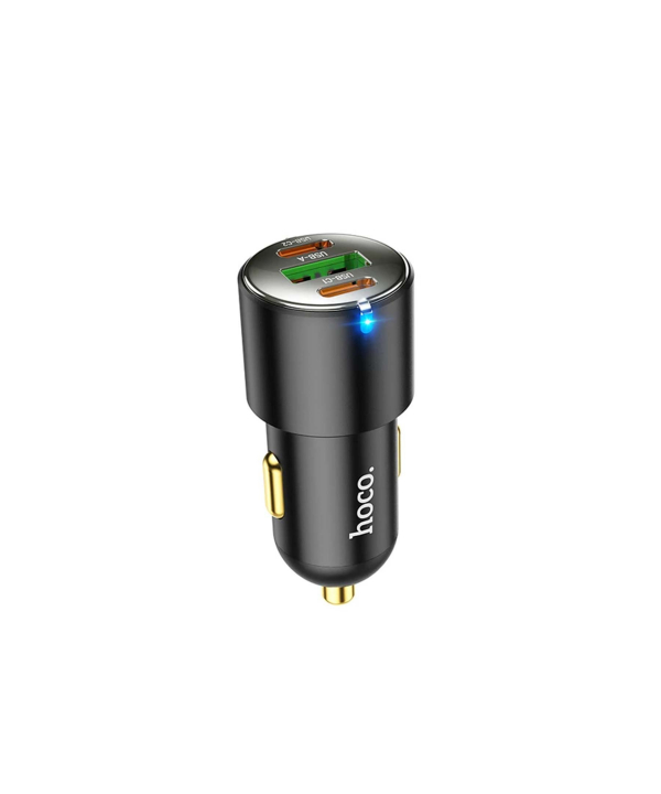 شارژر فندکی 45 وات هوکو مدل NZ6 PD+ QC3.0