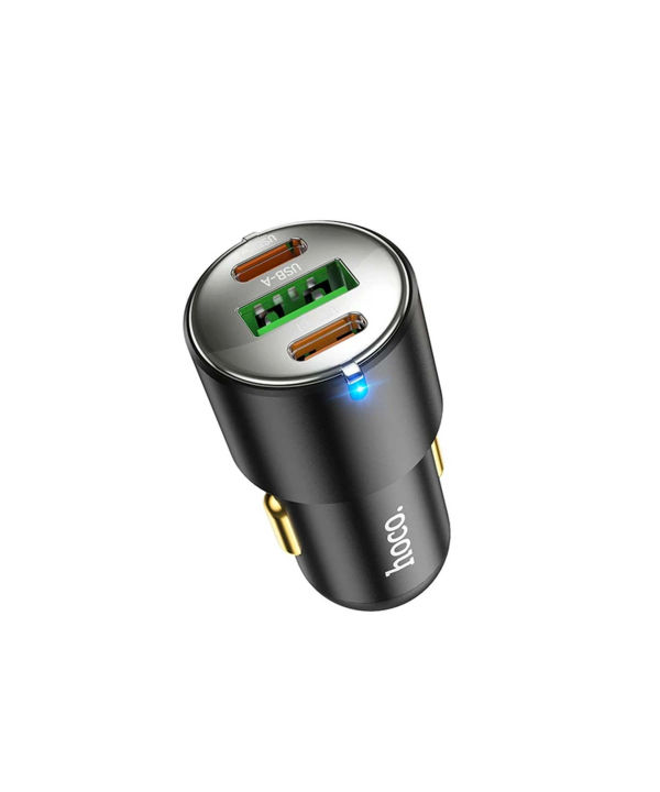 شارژر فندکی 45 وات هوکو مدل NZ6 PD+ QC3.0