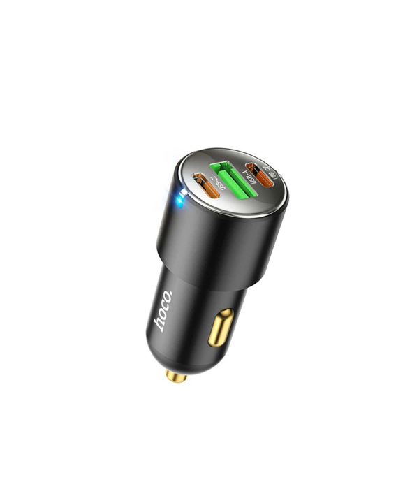 شارژر فندکی 45 وات هوکو مدل NZ6 PD+ QC3.0
