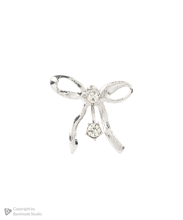 گوشواره زنانه الوژ استایل Eloge Style کد 2EARBFLY-SLV-011