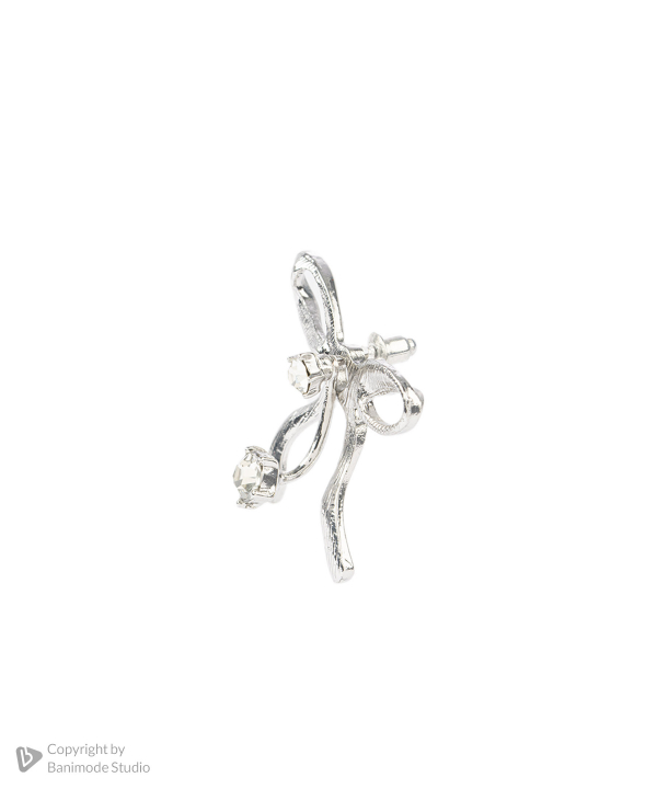 گوشواره زنانه الوژ استایل Eloge Style کد 2EARBFLY-SLV-011