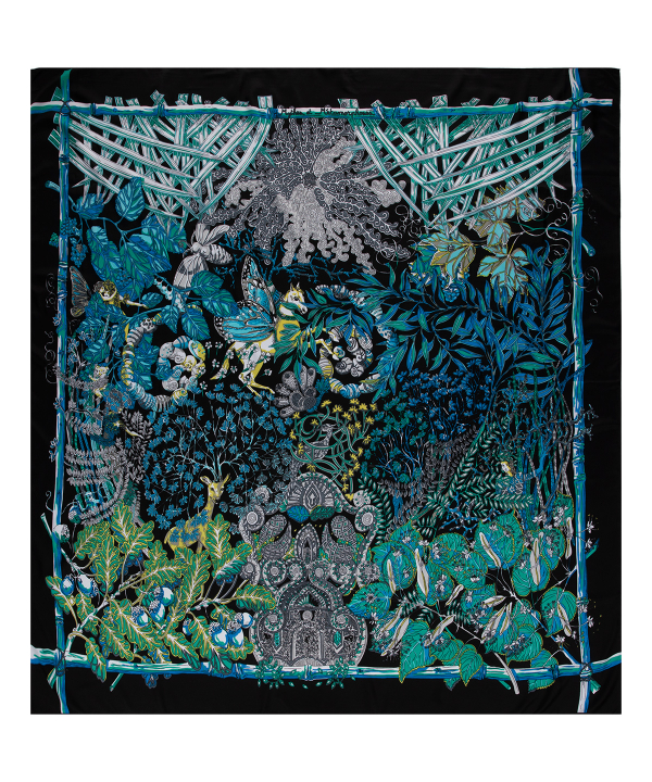 روسری زنانه طرح دار زیبو Ziboo