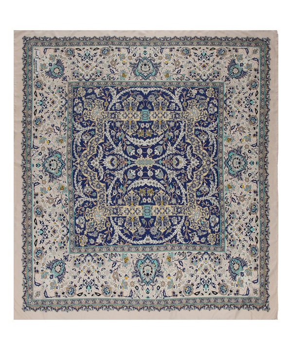 روسری زنانه طرح دار زیبو Ziboo مدل SCARF T-13