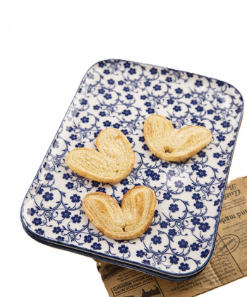 ظرف سرو مستطیل گلدار دنی هوم Danny Home کد 601040 بسته 6 عددی