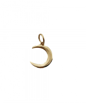 آویز ماه درخشان هماتیت گلد Hematite Gold کد 136069
