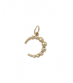 آویز ماه روژا هماتیت گلد Hematite Gold کد 136070