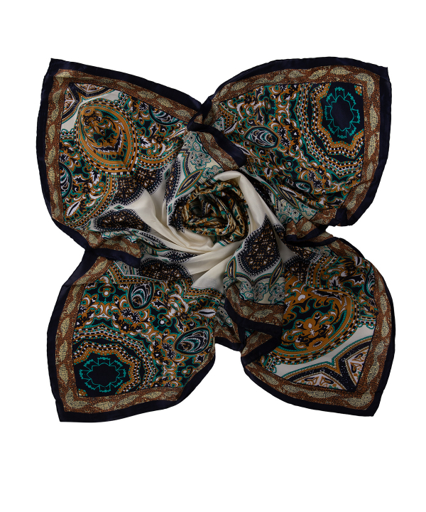روسری زنانه طرح دار زیبو Ziboo مدل SCARF IS-2003