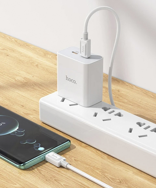 شارژر دیواری 35 وات هوکو مدل C108 USB PD