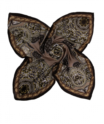 روسری زنانه طرح دار زیبو Ziboo مدل SCARF IS-2003