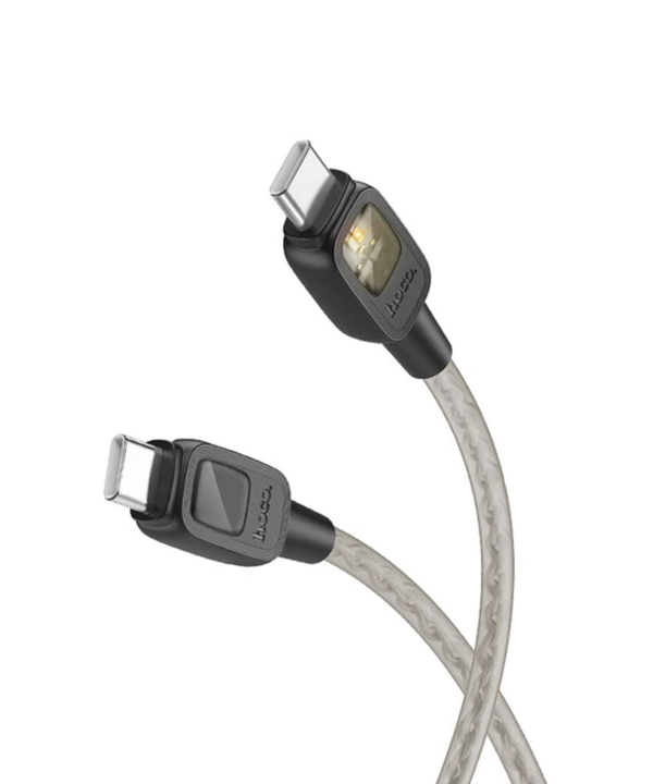 کابل USB-C هوکو مدل U124 60W طول 1.2 متر