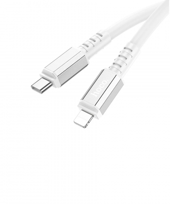 کابل تبدیل USB-C به لایتنینگ هوکو مدل X85 20W طول 1 متر