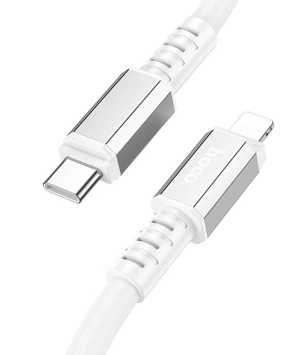 کابل تبدیل USB-C به لایتنینگ هوکو مدل X85 20W طول 1 متر