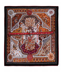روسری زنانه طرح دار زیبو Ziboo مدل SCARF H-008