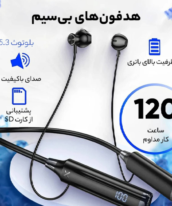 هدفون بلوتوثی بروفون مدل BE64