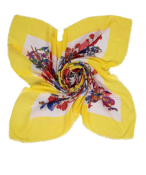 روسری زنانه طرح دار زیبو Ziboo مدل SCARF H-013