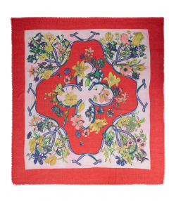 روسری زنانه طرح دار زیبو Ziboo مدل SCARF H-013
