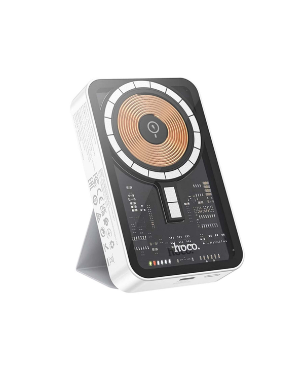 پاوربانک هوکو مدل Q10A WIRELESS PD+QC3.0 20W ظرفیت 10000 میلی‌ آمپر ساعت