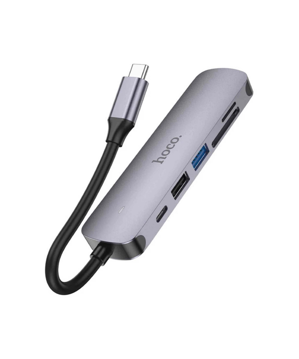 هاب 6 پورت usb-c هوکو مدل HB28