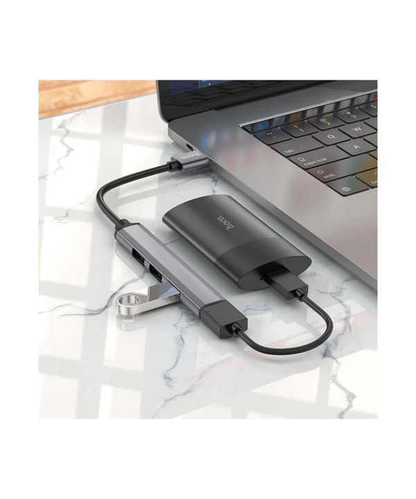 هاب 3 پورت USB هوکو مدل HB26 4IN1