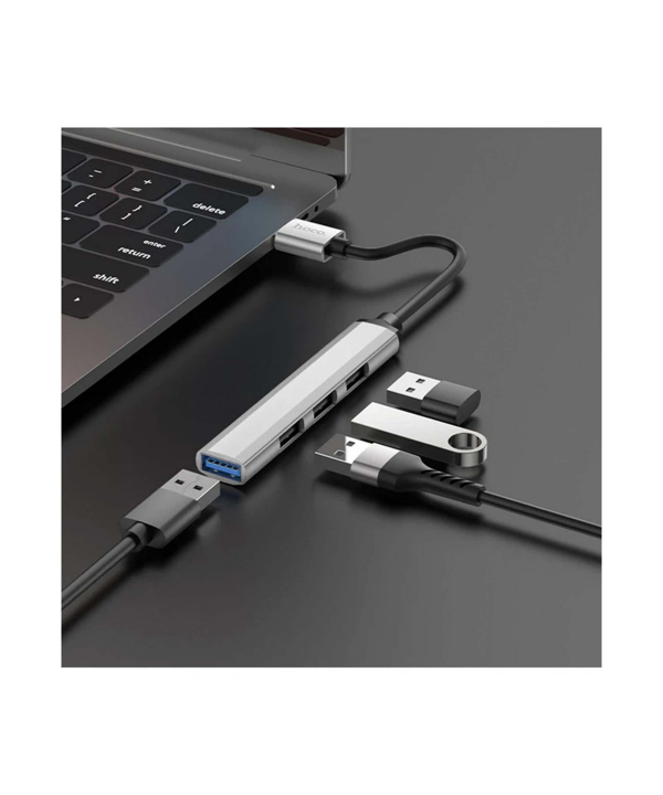 هاب 3 پورت USB هوکو مدل HB26 4IN1