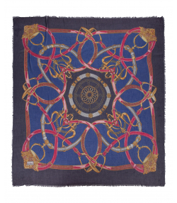 روسری زنانه طرح دار زیبو Ziboo مدل SCARF IS-2065