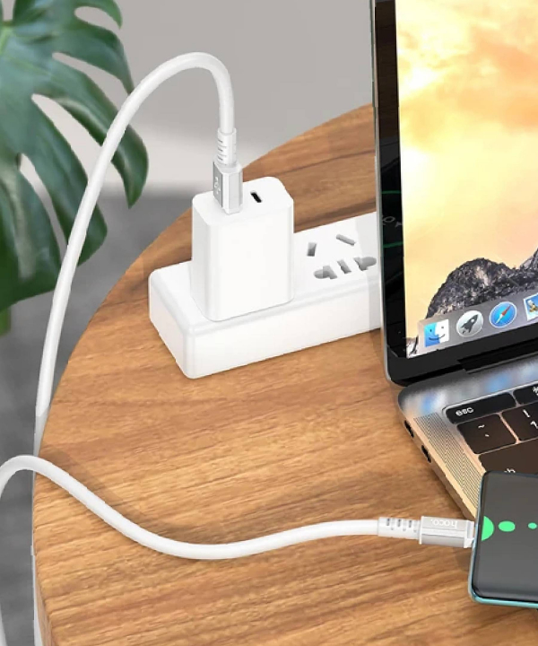 کابل تبدیل USB به USB-C هوکو مدل X85 طول 1 متر