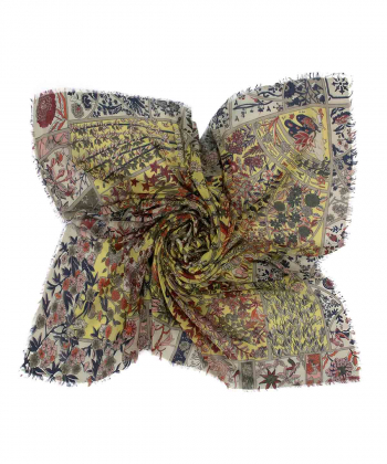 روسری زنانه طرح دار زیبو Ziboo مدل SCARF H-020