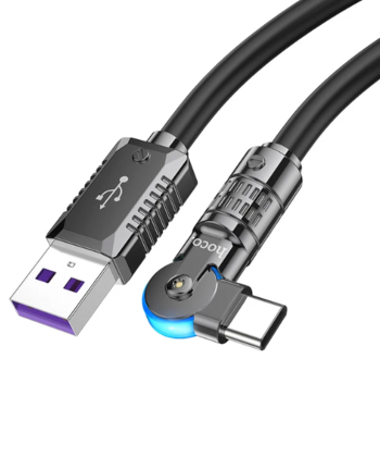 کابل تبدیل USB به USB-C هوکو مدل U118 100W طول 1.2 متر