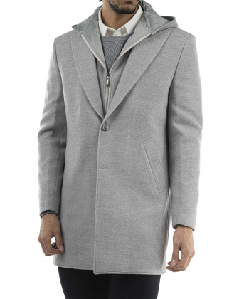 پالتو کوتاه مردانه پلاتین مدل PKO242