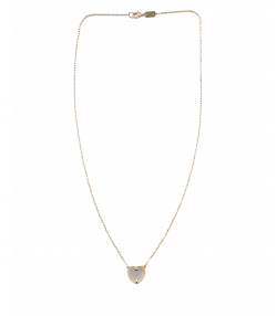 گردنبند قلب صدفی هماتیت گلد Hematite Gold کد 136058