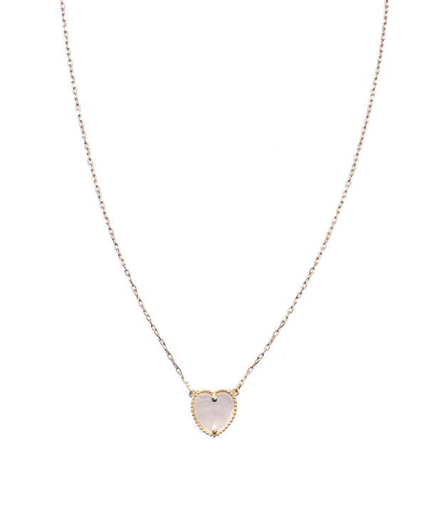 گردنبند قلب صدفی هماتیت گلد Hematite Gold کد 136058