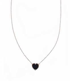 گردنبند قلب انیکس هماتیت گلد Hematite Gold کد 136057