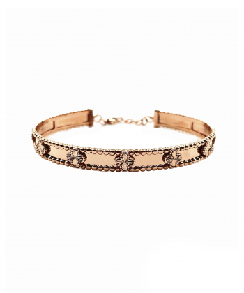 بنگل ونکلیف رزگلد هماتیت گلد Hematite Gold کد 136045