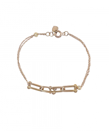 دستبند تیفانی جانا هماتیت گلد Hematite Gold کد 136046