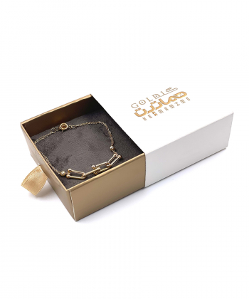دستبند تیفانی جانا هماتیت گلد Hematite Gold کد 136046