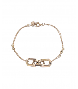 دستبند زنجیری رکسانا هماتیت گلد Hematite Gold کد 136048