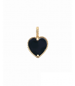 آویز قلب انیکس هماتیت گلد Hematite Gold کد 136060